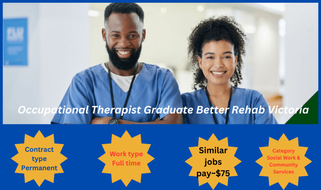 Occupational Therapist Graduate Better Rehab Victoria
