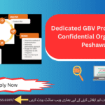 Female GBV project officer engaging with community members during a gender-based violence awareness session in Peshawar, Pakistan