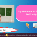 Dedicated educators wanted for exciting mathematics teacher jobs 2025 in Quetta’s top private school.