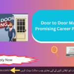 Enthusiastic door to door marketing staff promoting local services across Islamabad neighborhoods.