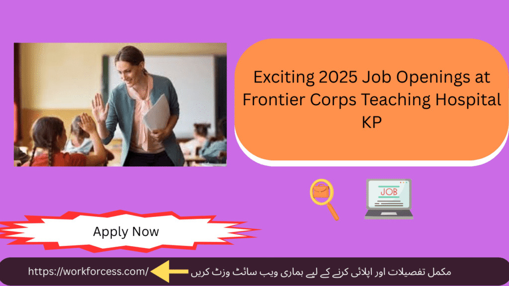 Frontier Corps Teaching Hospital FCTH Peshawar is hiring skilled pharmacy staff – Apply by May 10, 2025